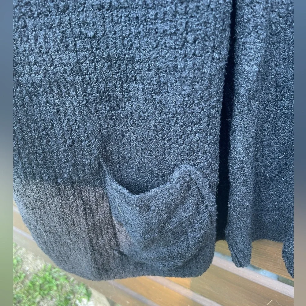 Barefoot Dreams Black Cardigan Medium